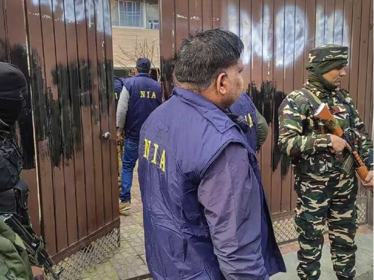 आतंकी फंडिंग मामले में जम्मू-कश्मीर के चार जिलों में एनआईए की छापेमारी